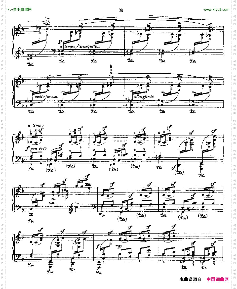 肖邦《练习曲》Fr.ChopinOp.25No3-2