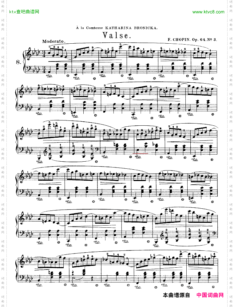钢琴圆舞曲64-2