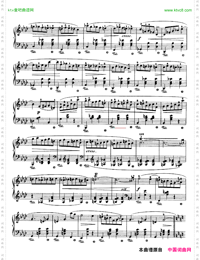 钢琴圆舞曲64-2