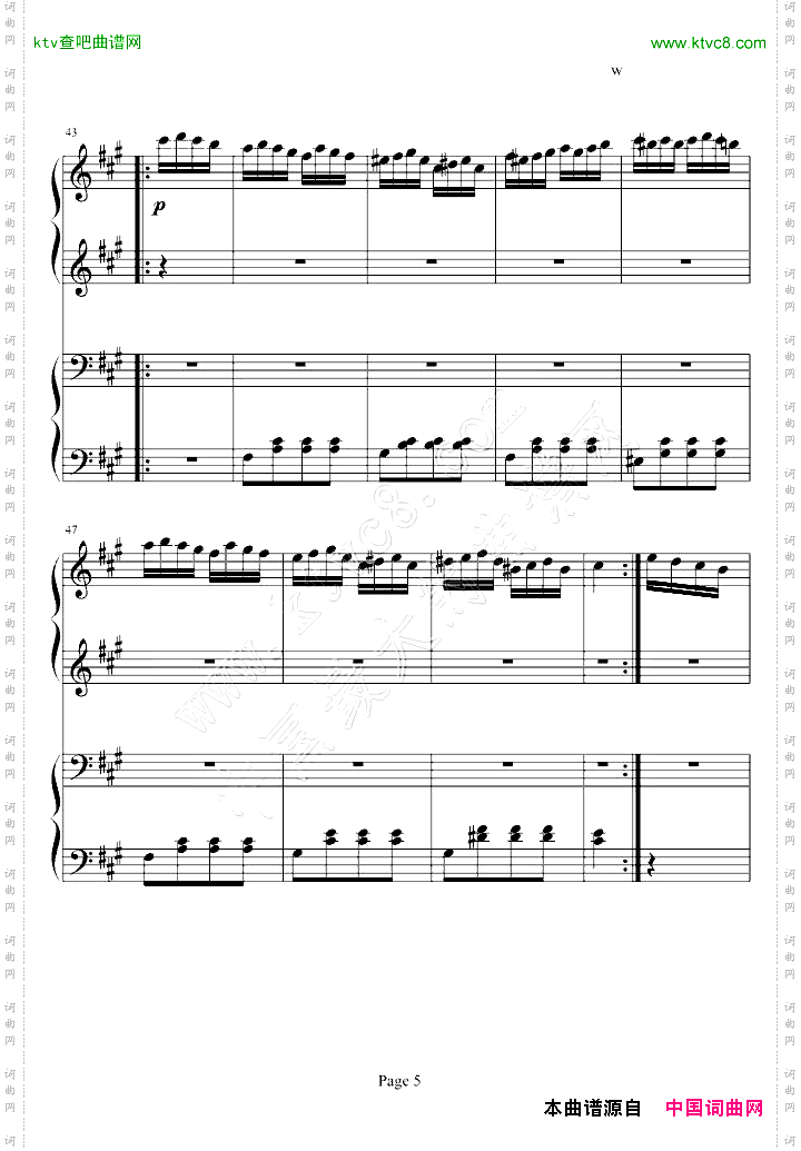 周杰伦-土耳其进行曲.四手联弹.李云迪