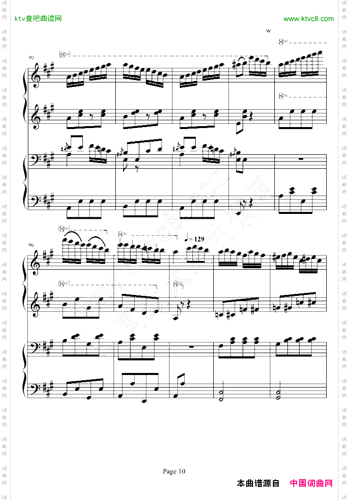 周杰伦-土耳其进行曲.四手联弹.李云迪