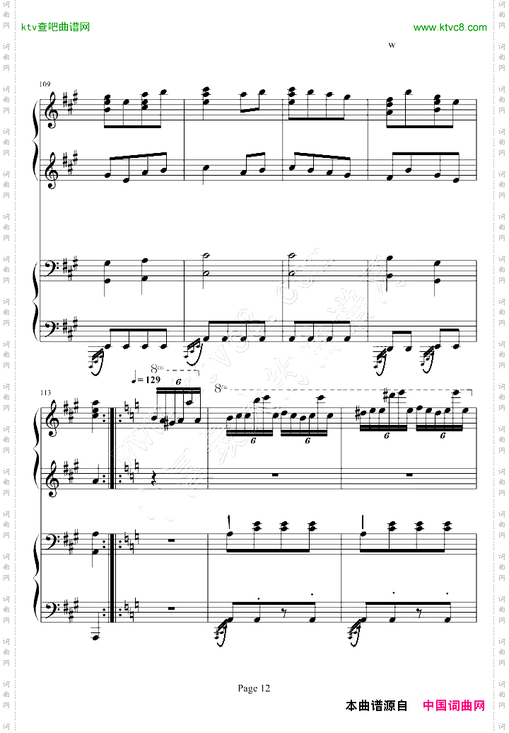 周杰伦-土耳其进行曲.四手联弹.李云迪