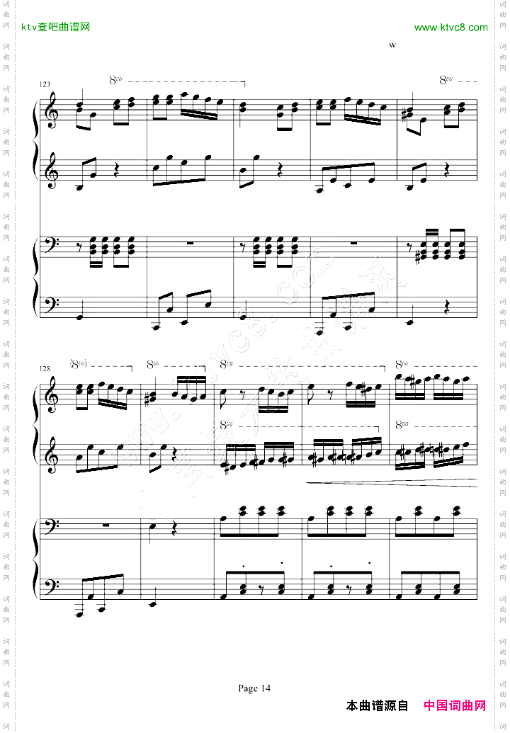 周杰伦-土耳其进行曲.四手联弹.李云迪