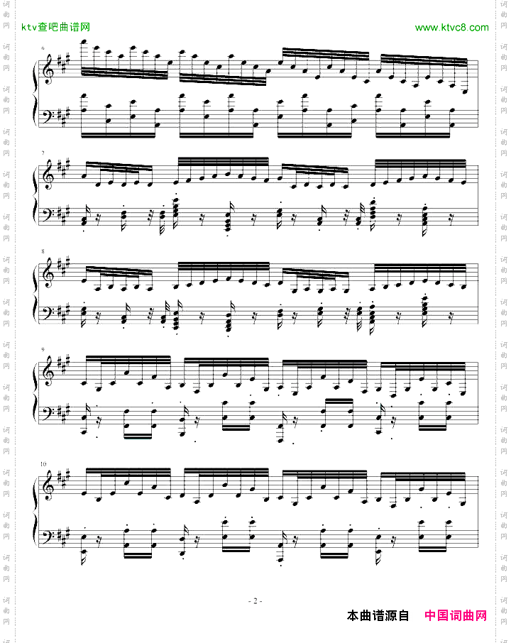 A大调奏鸣曲第一乐章