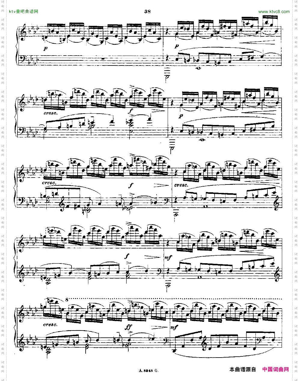 10首《前奏曲》之八Rachmaninoff10Preludes,Op.23