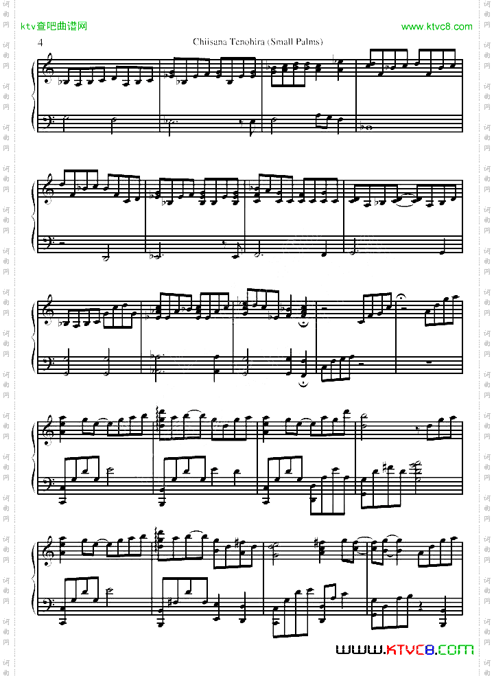 《小小的手心》官方版