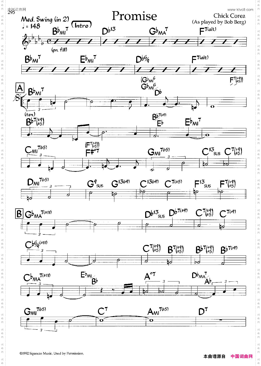 Promise爵士钢琴曲