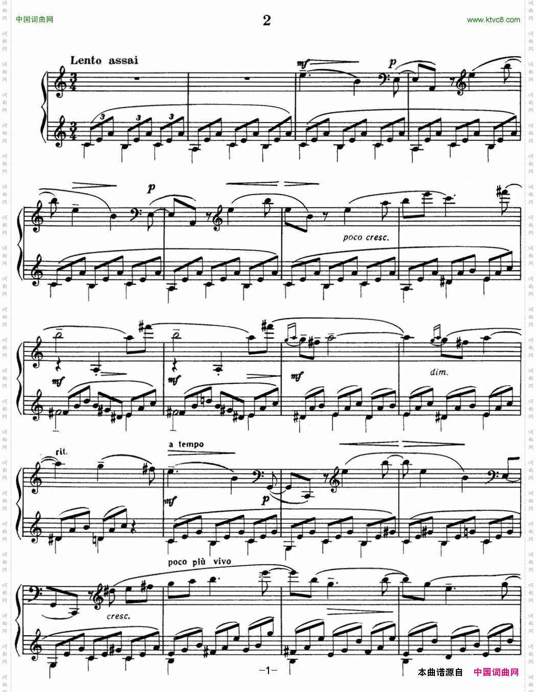 拉赫玛尼诺夫音画练习曲10或11EtudestableauxOp.39No.2