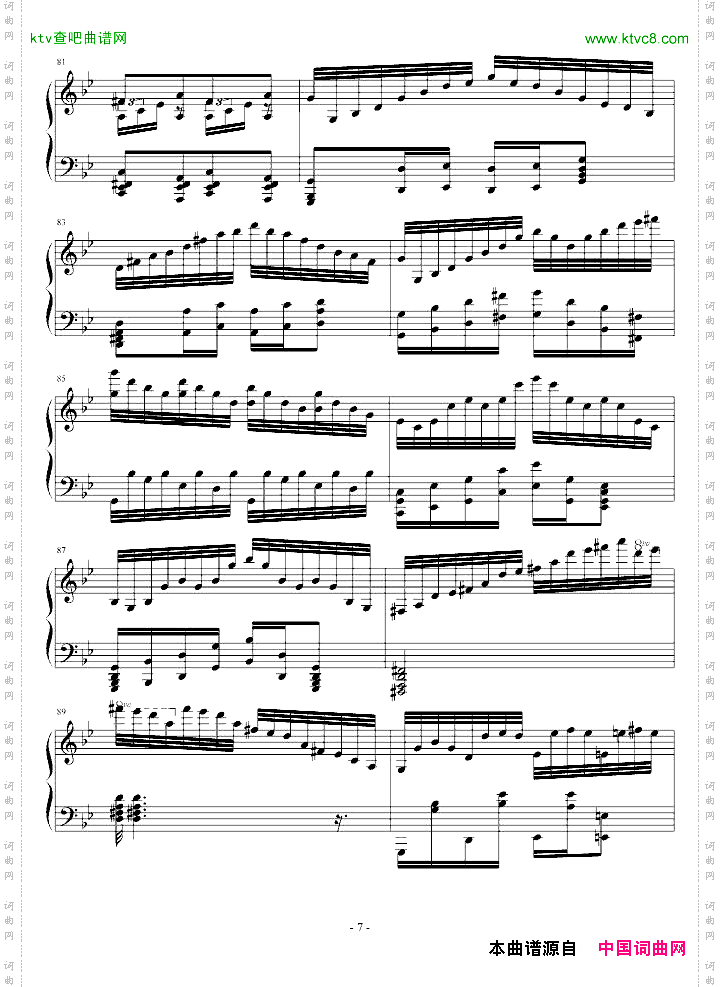 g小调第四练习曲