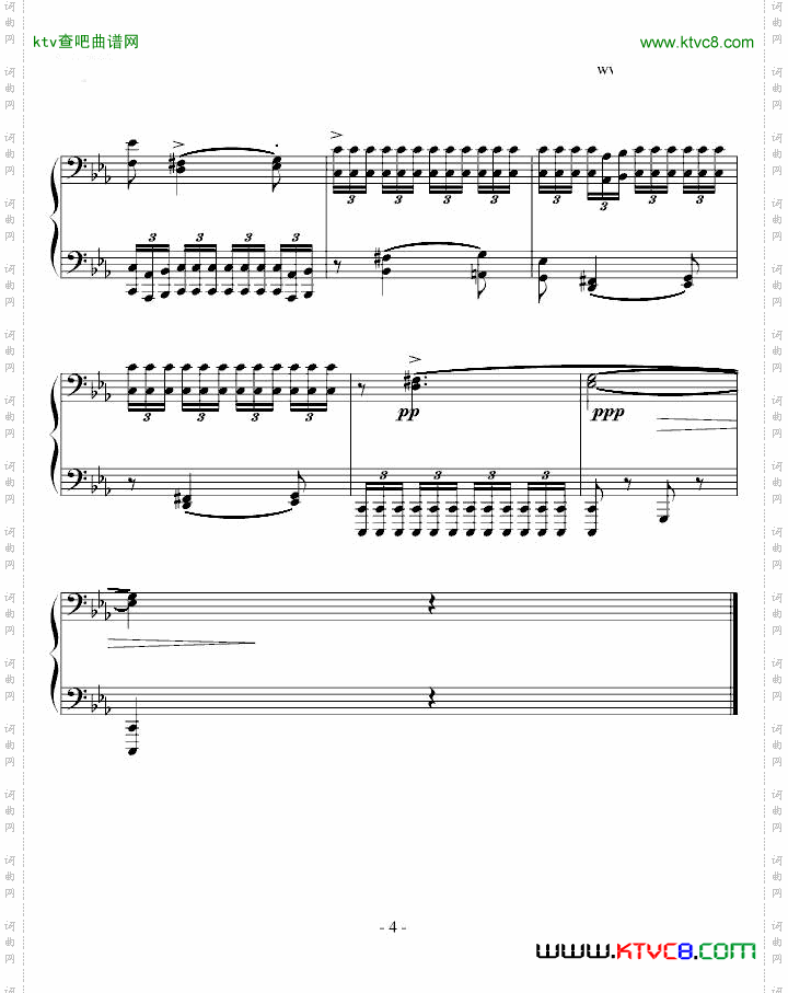 八度练习曲十级类技巧性练习曲