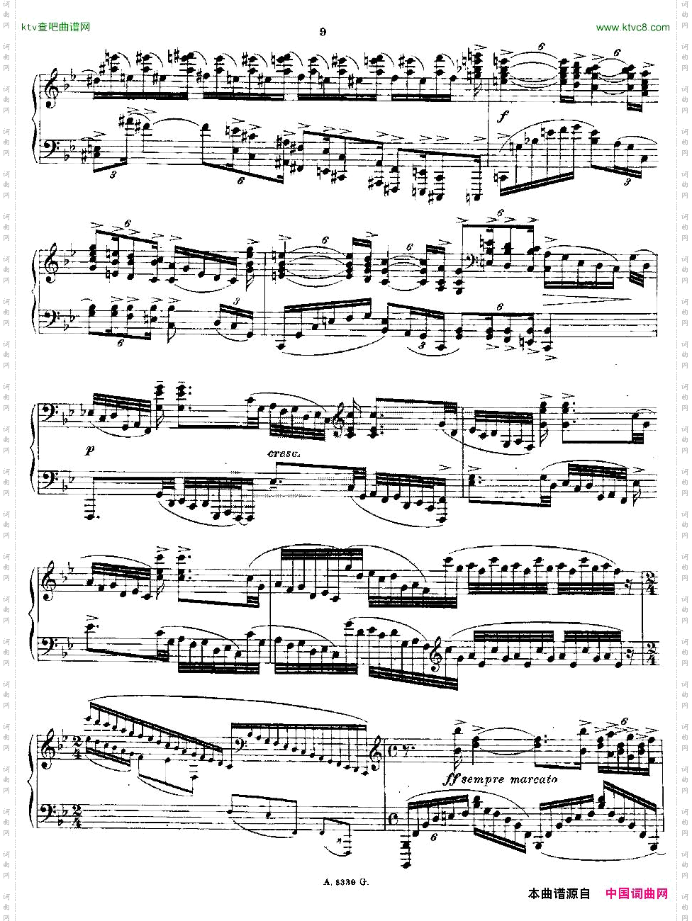 Rachmaninoff10Preludes,Op.23拉赫玛尼诺夫《前奏曲》之二