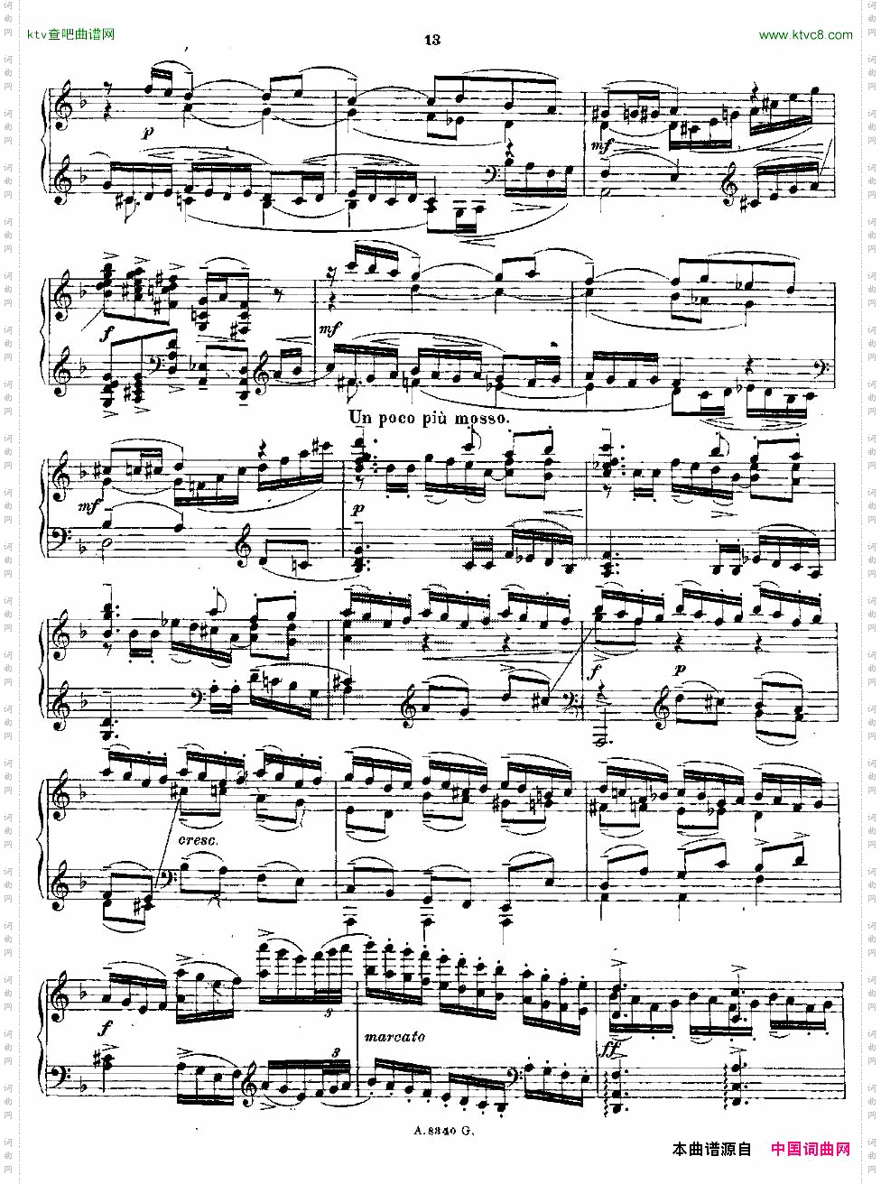 10首《前奏曲》之三Rachmaninoff10PreludesOp.23