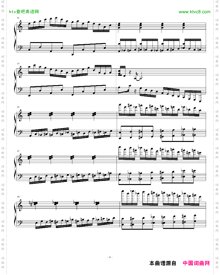 狂躁钢琴练习曲