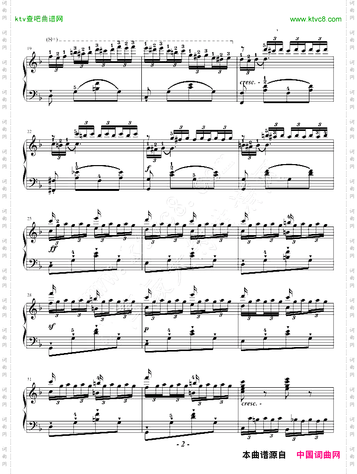 车尔尼299最后一条