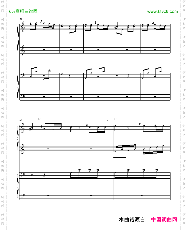 土耳其进行曲四手联弹