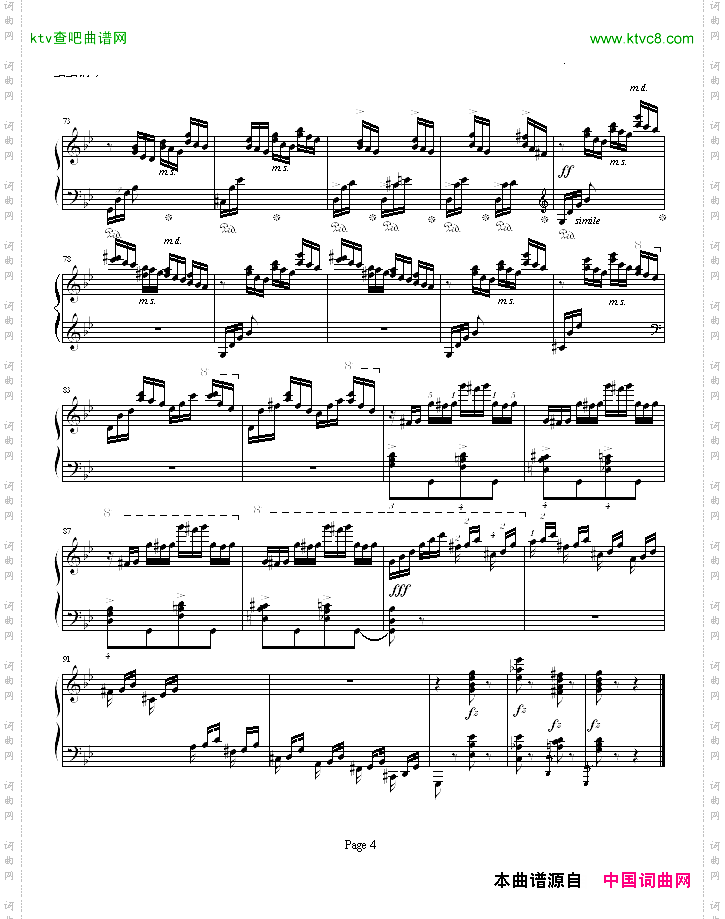 练习曲Op.72No.2考级版