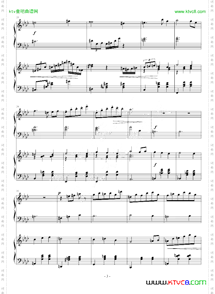 降A大调圆舞曲