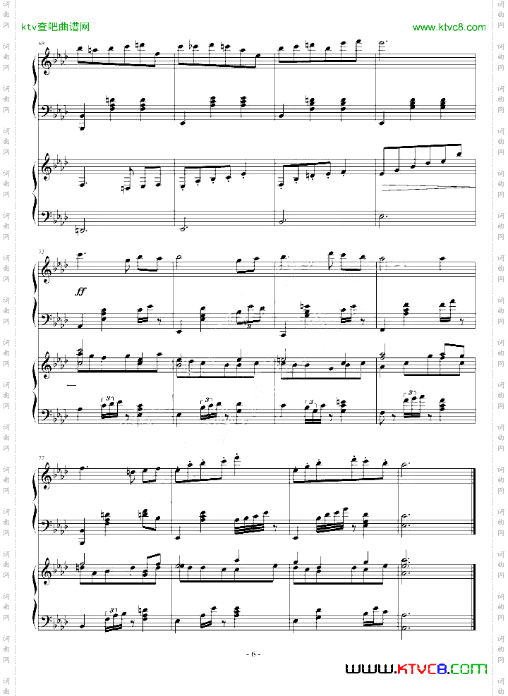降A大调圆舞曲