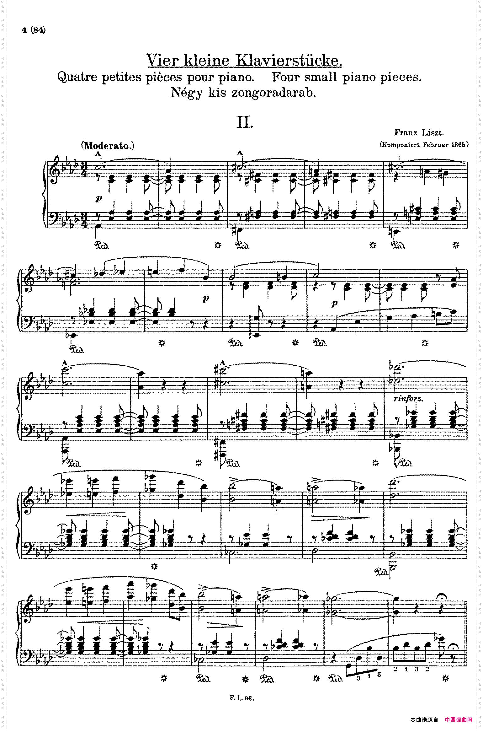 5KlavierstückeS.1925首钢琴小品·Ⅱ_5 Klavierstücke S.1925首钢琴小品·Ⅱ