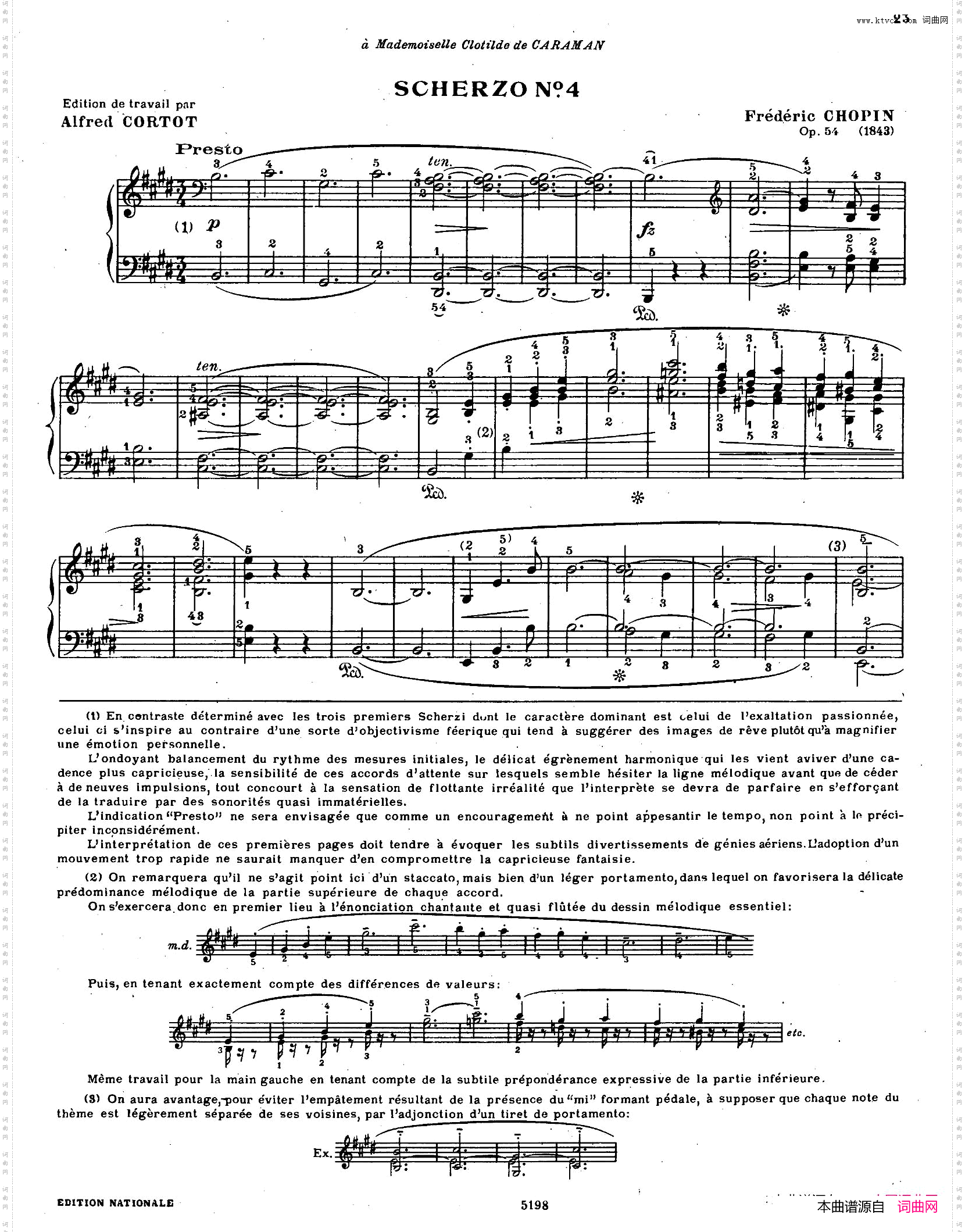 ScherzoNo.4inEMajorOp.54E大调第四谐谑曲·柯尔托教学版_Scherzo No.4 in E Major Op.54E大调第四谐谑曲·柯尔托教学版 