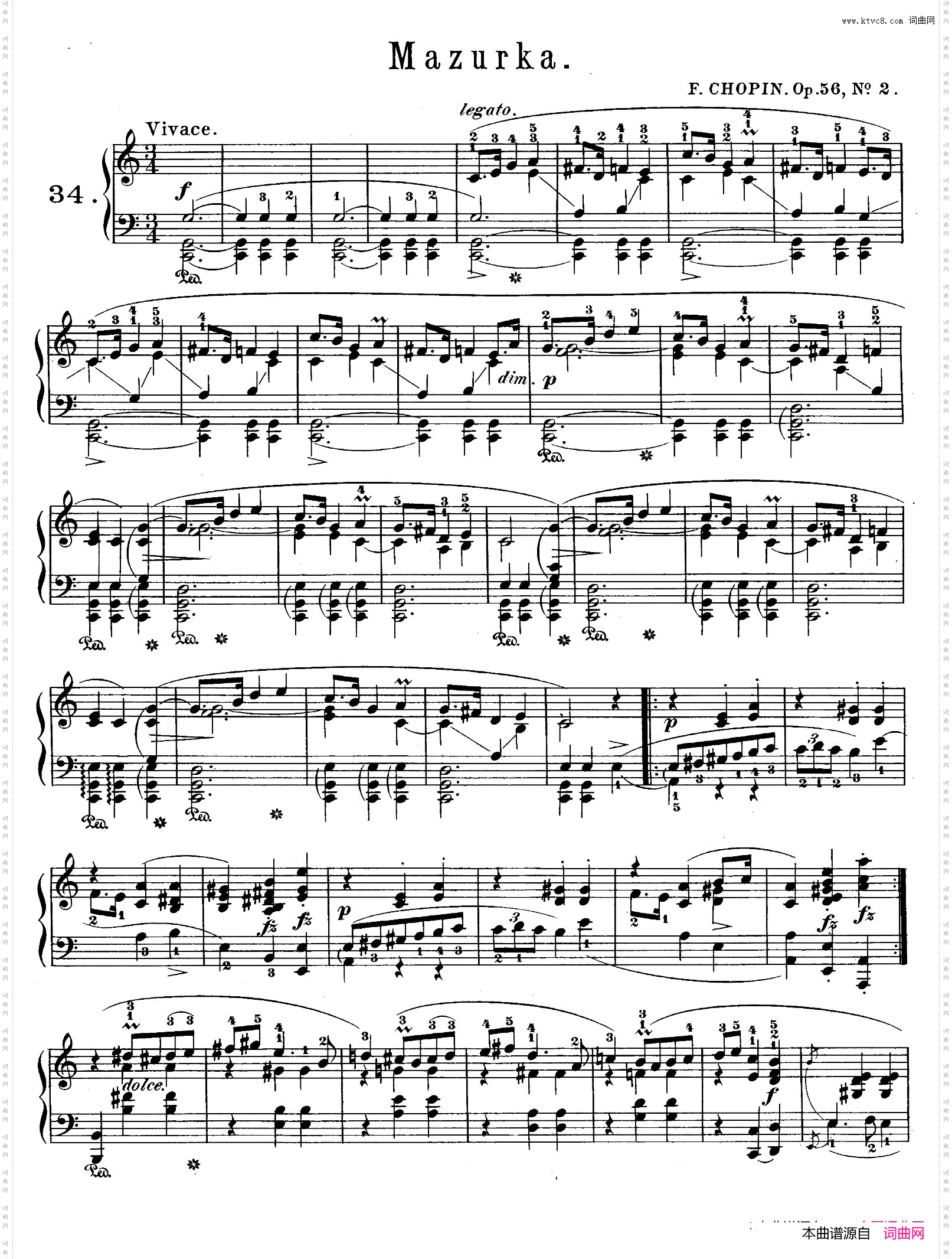 TroisMazurkasOp.563首玛祖卡舞曲·2_Trois Mazurkas Op.563首玛祖卡舞曲·2