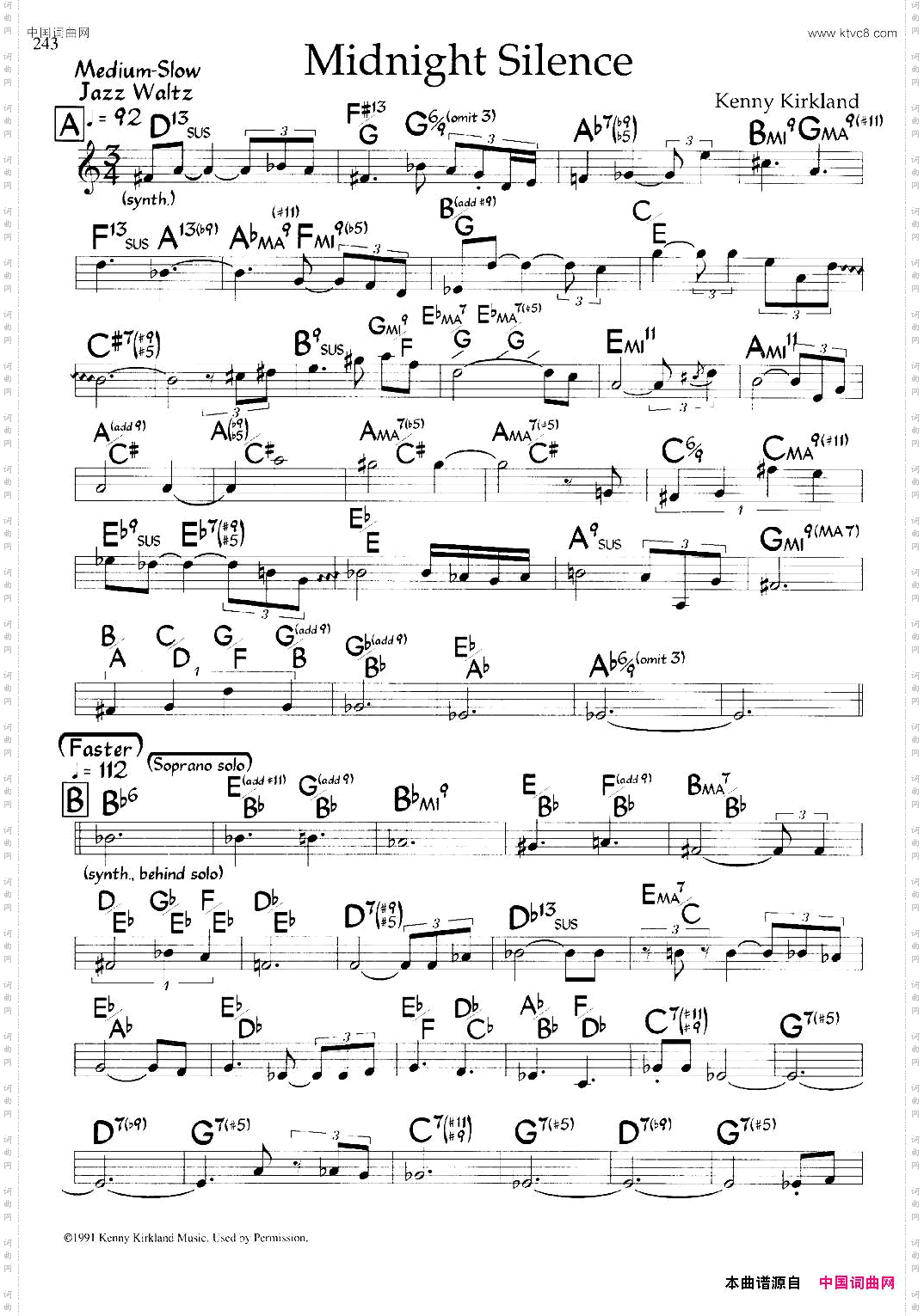 MidnidhtSilense爵士钢琴曲_Midnidht Silense爵士钢琴曲