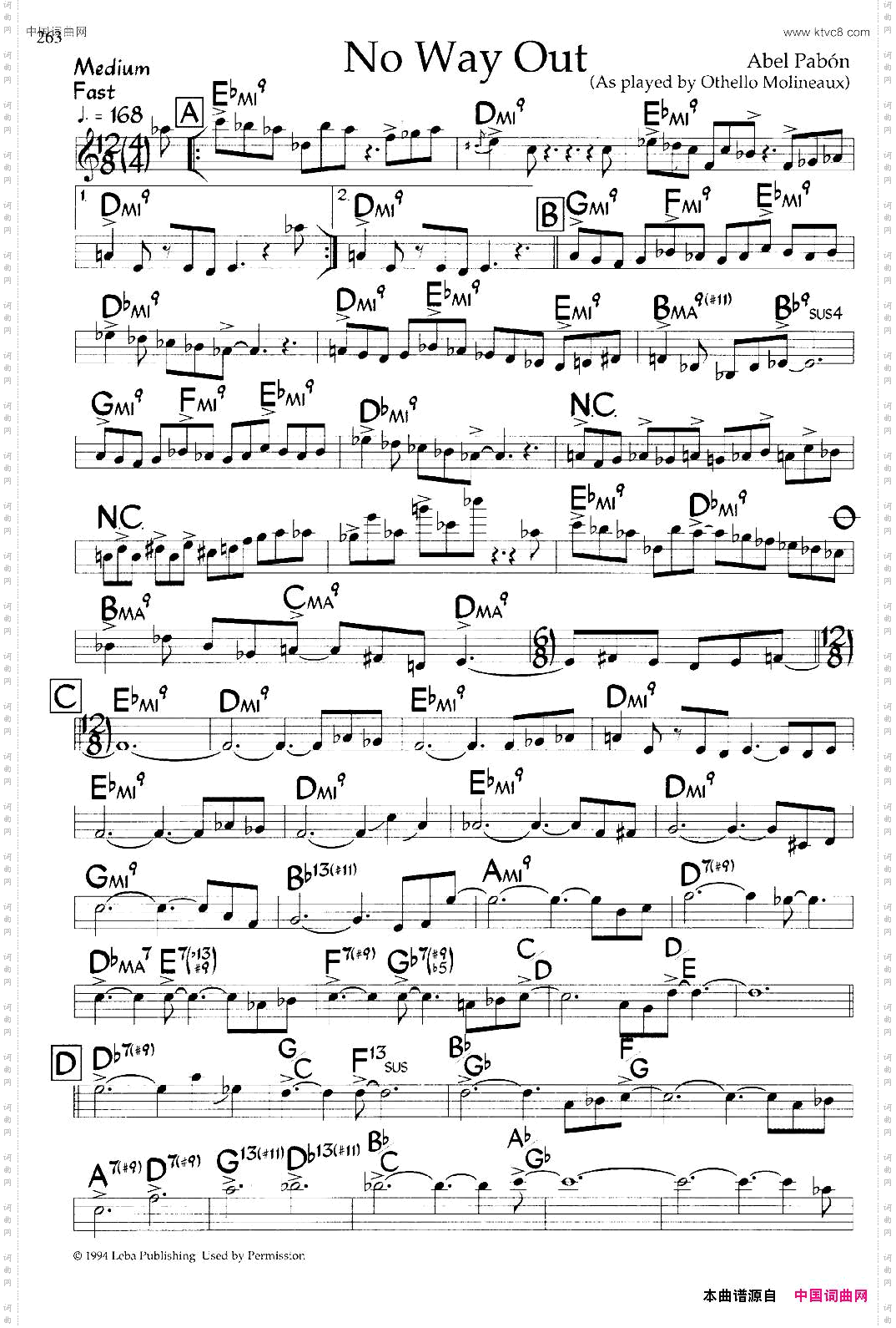 NoWayOut爵士钢琴曲_No Way Out爵士钢琴曲