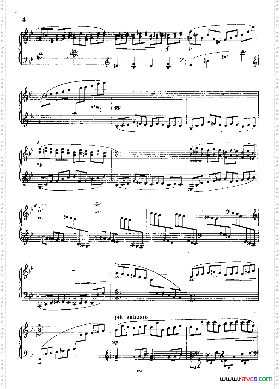 山泉钢琴独奏曲