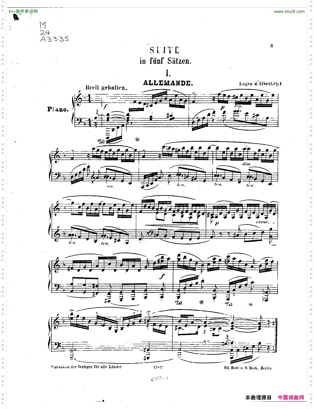 D‘Albert-op1-SuiteinfunfSatzen