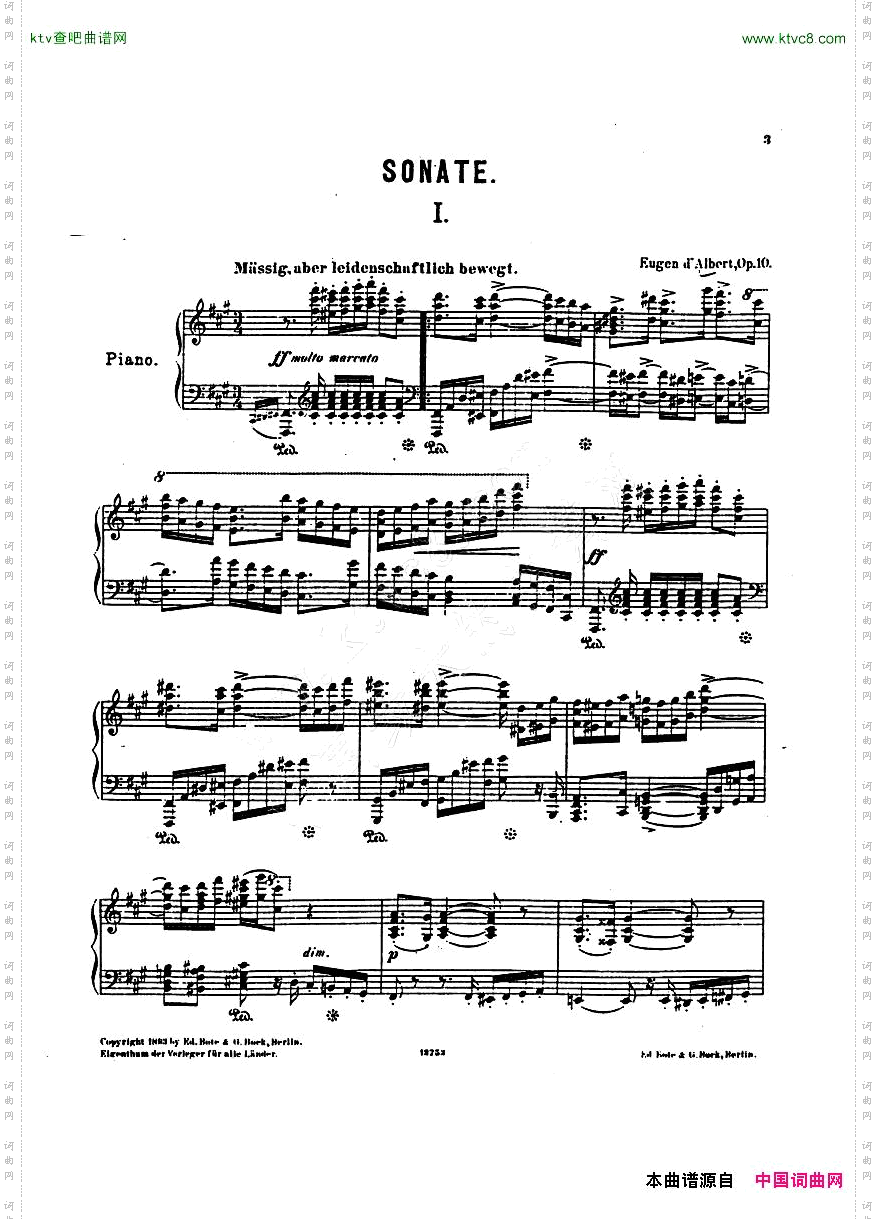 D’Albert-op10-PianoSonata1
