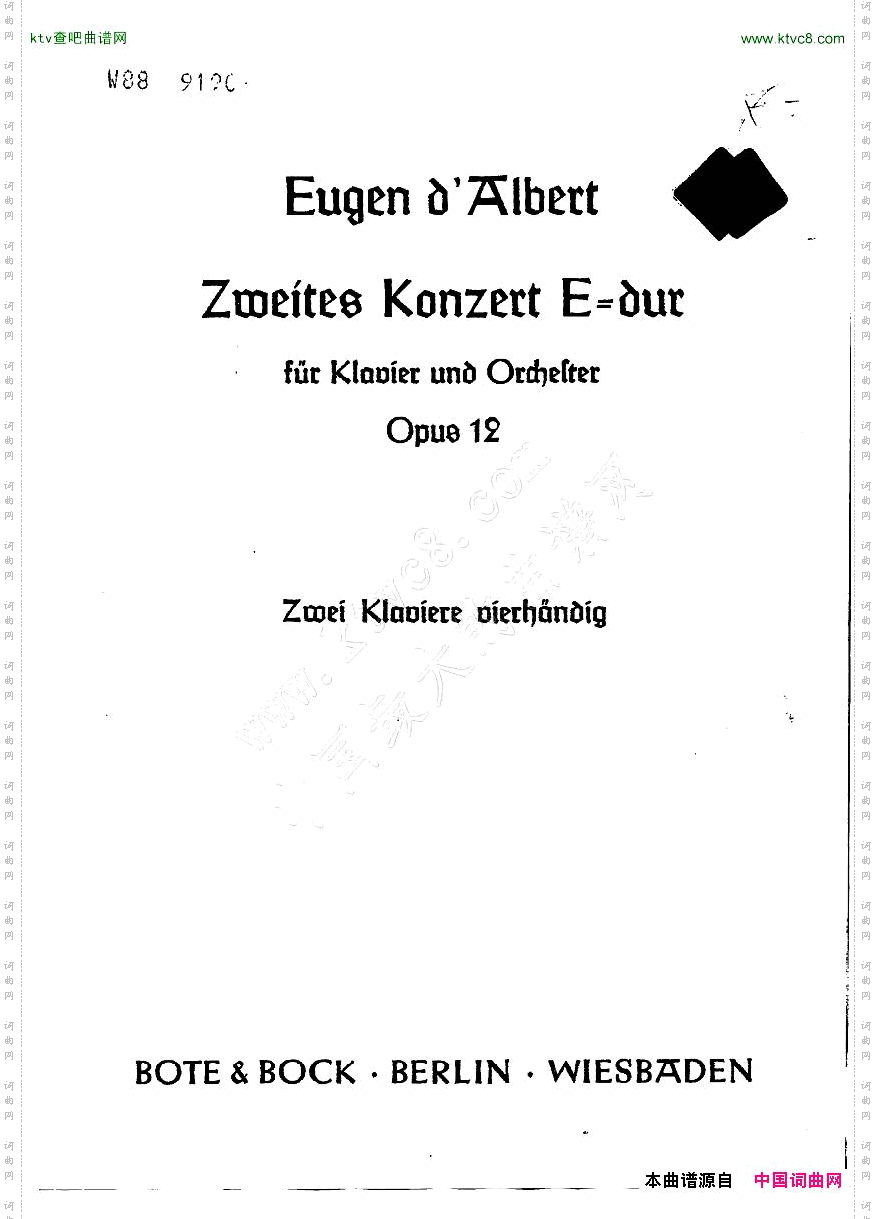 D‘Albert-op12-PianoConcertoNo.2part-1