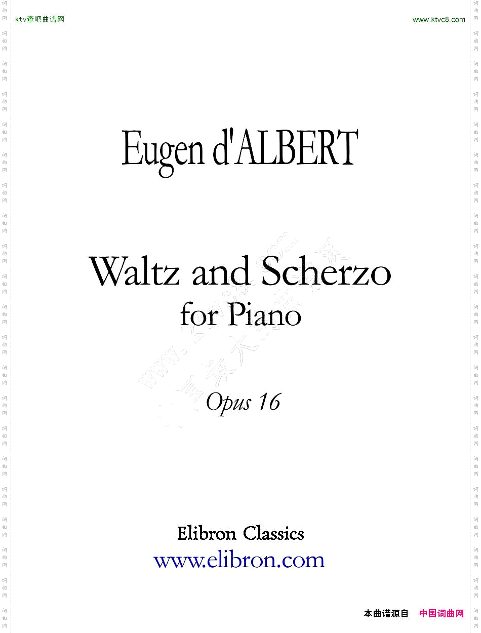 D‘Albert-op16no1-2-WaltzandScherzo
