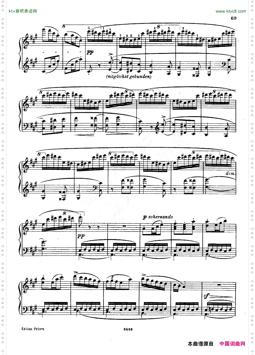 D‘Albert-op16,no2-Scherzo