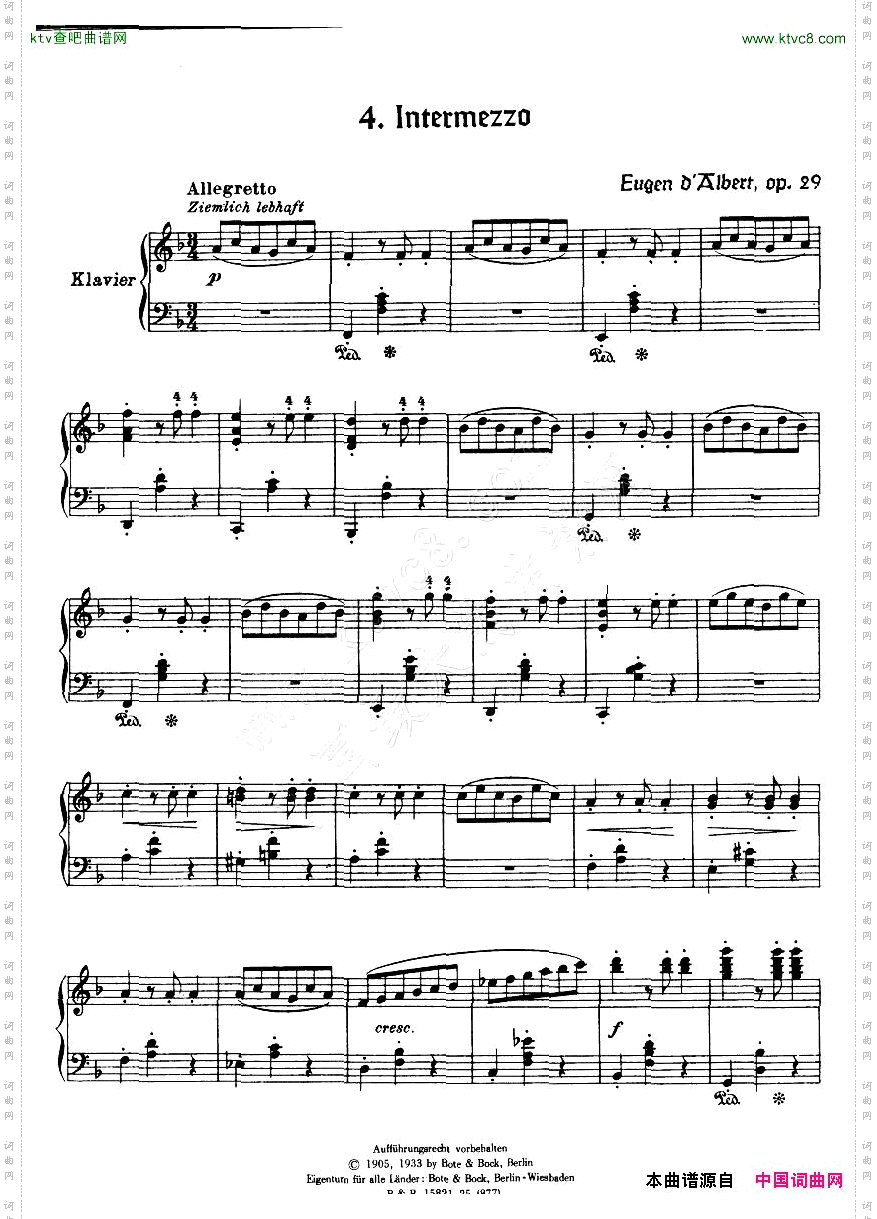 D‘Albert-op29,no5-Bagatellen