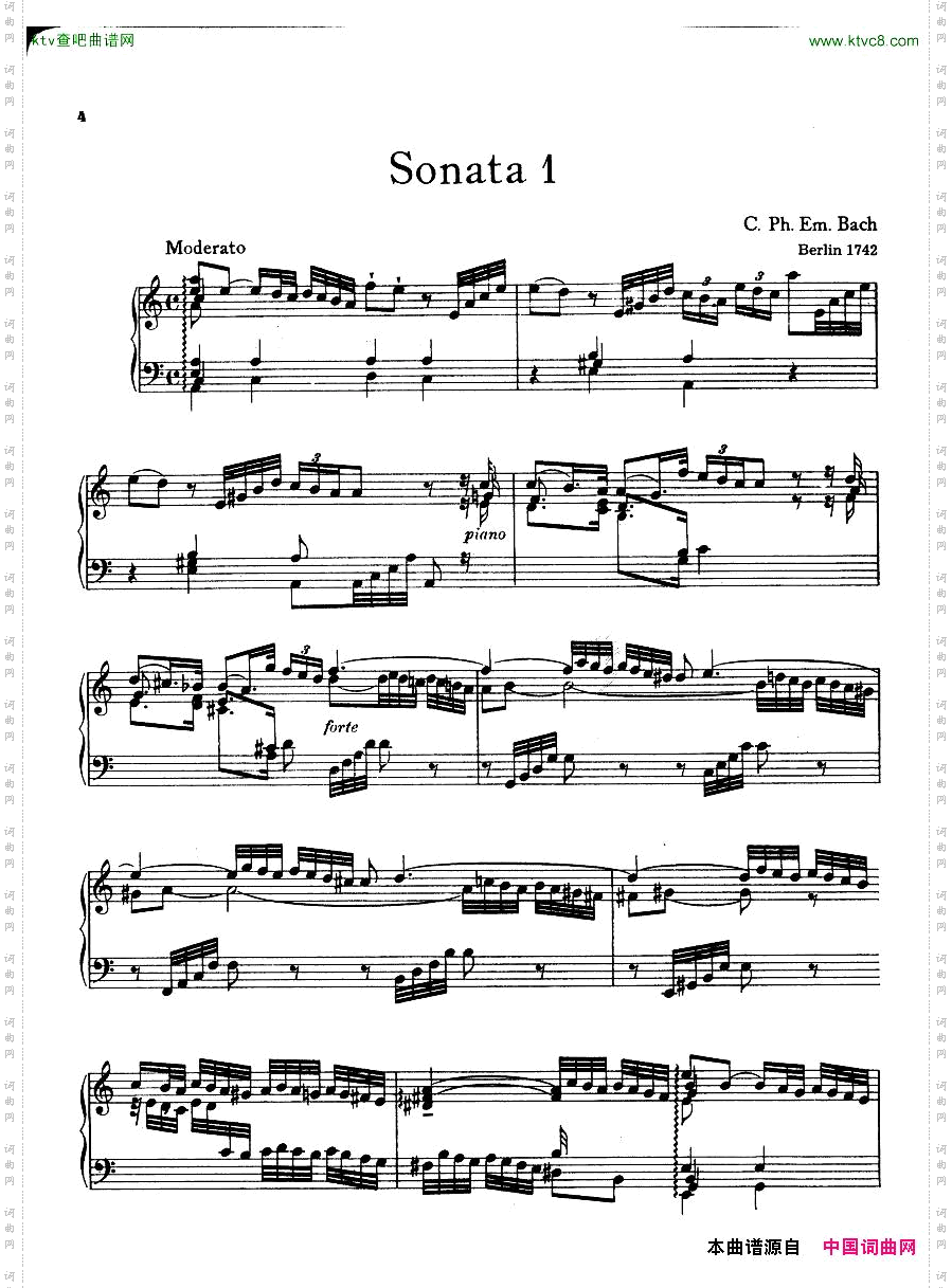 Bach,CPE-6WurttembergSonatas
