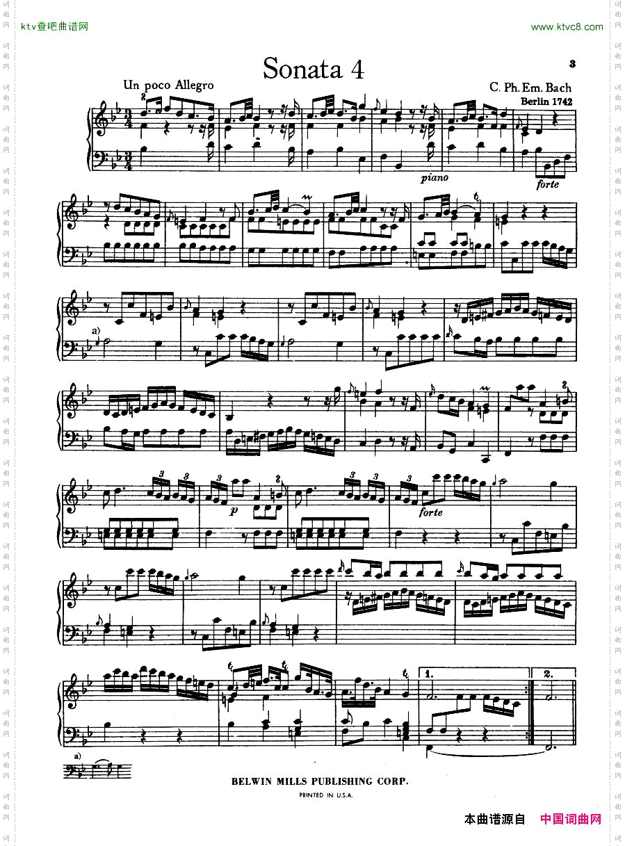 Bach,CPE-6WurttembergSonatas