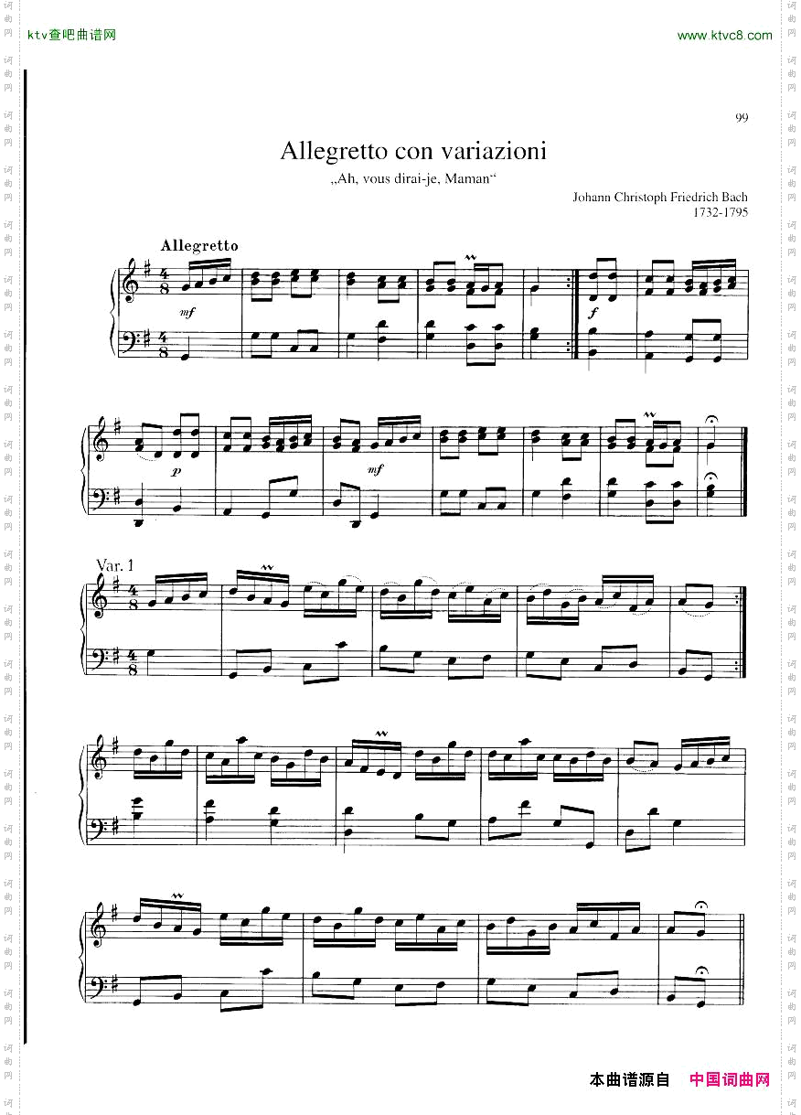 Bach,JC-AllegrettoconvariazioniAhvousdirai-je,Maman