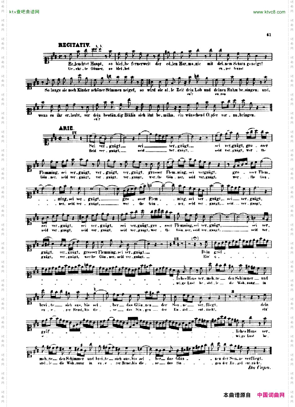 Bach,JS-BWV210a-CantataNo.210aO,angenehmeMelodei