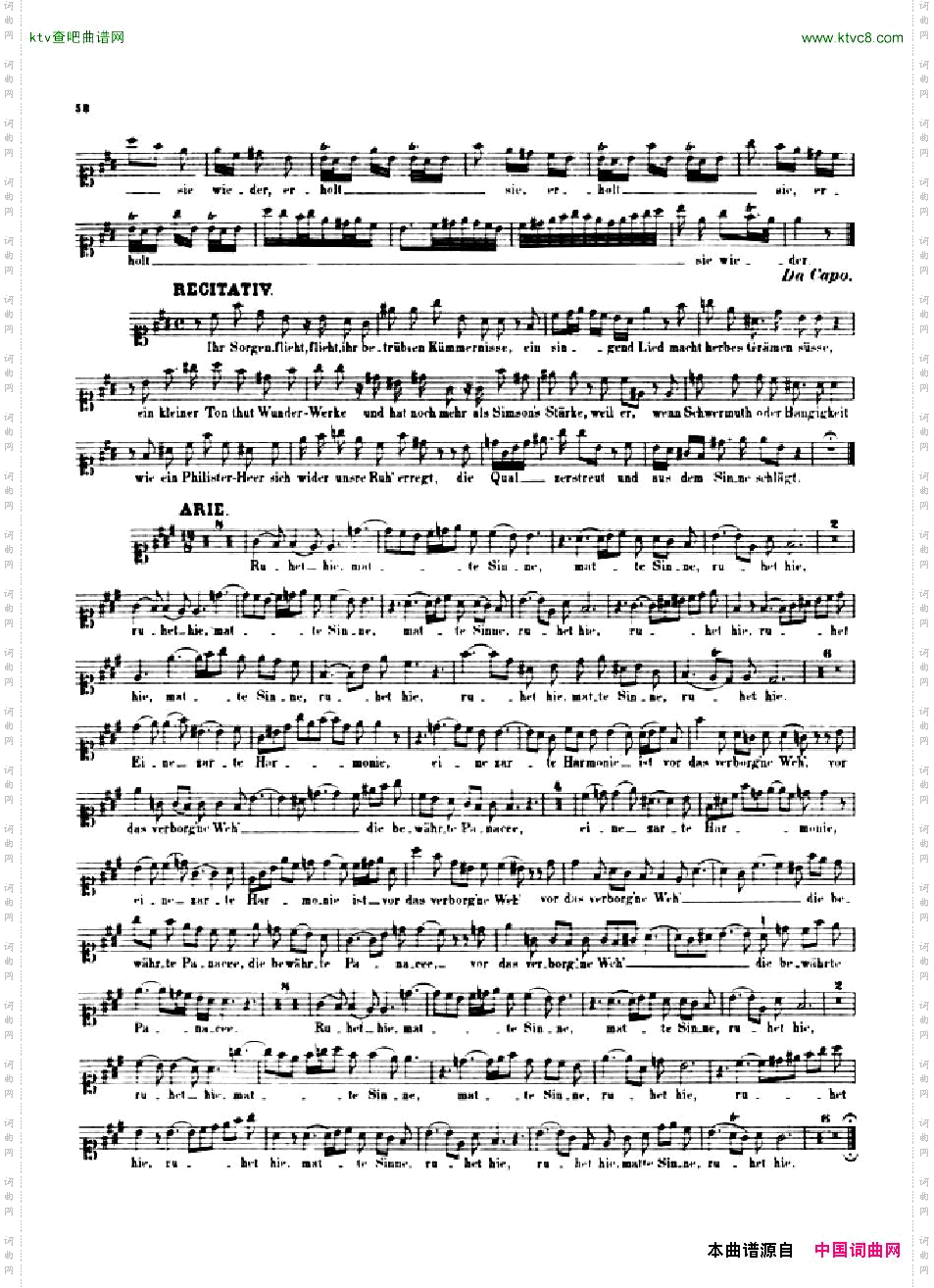 Bach,JS-BWV210a-CantataNo.210aO,angenehmeMelodei