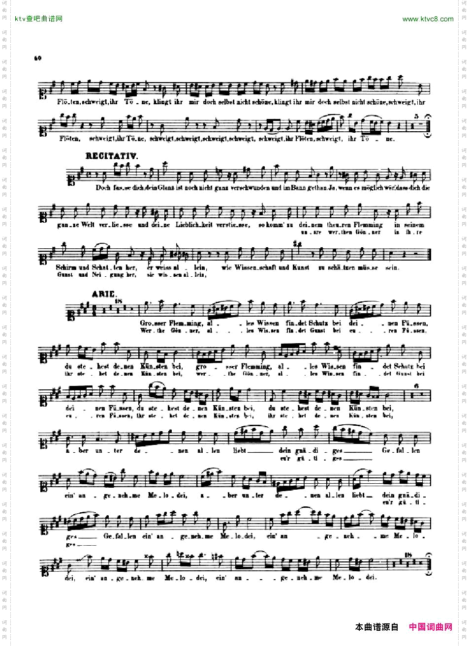 Bach,JS-BWV210a-CantataNo.210aO,angenehmeMelodei