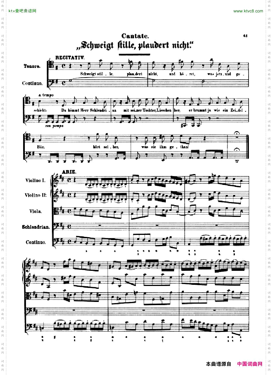 Bach,JS-BWV211-CantataNo.211Schweigtstille,plaudertnicht