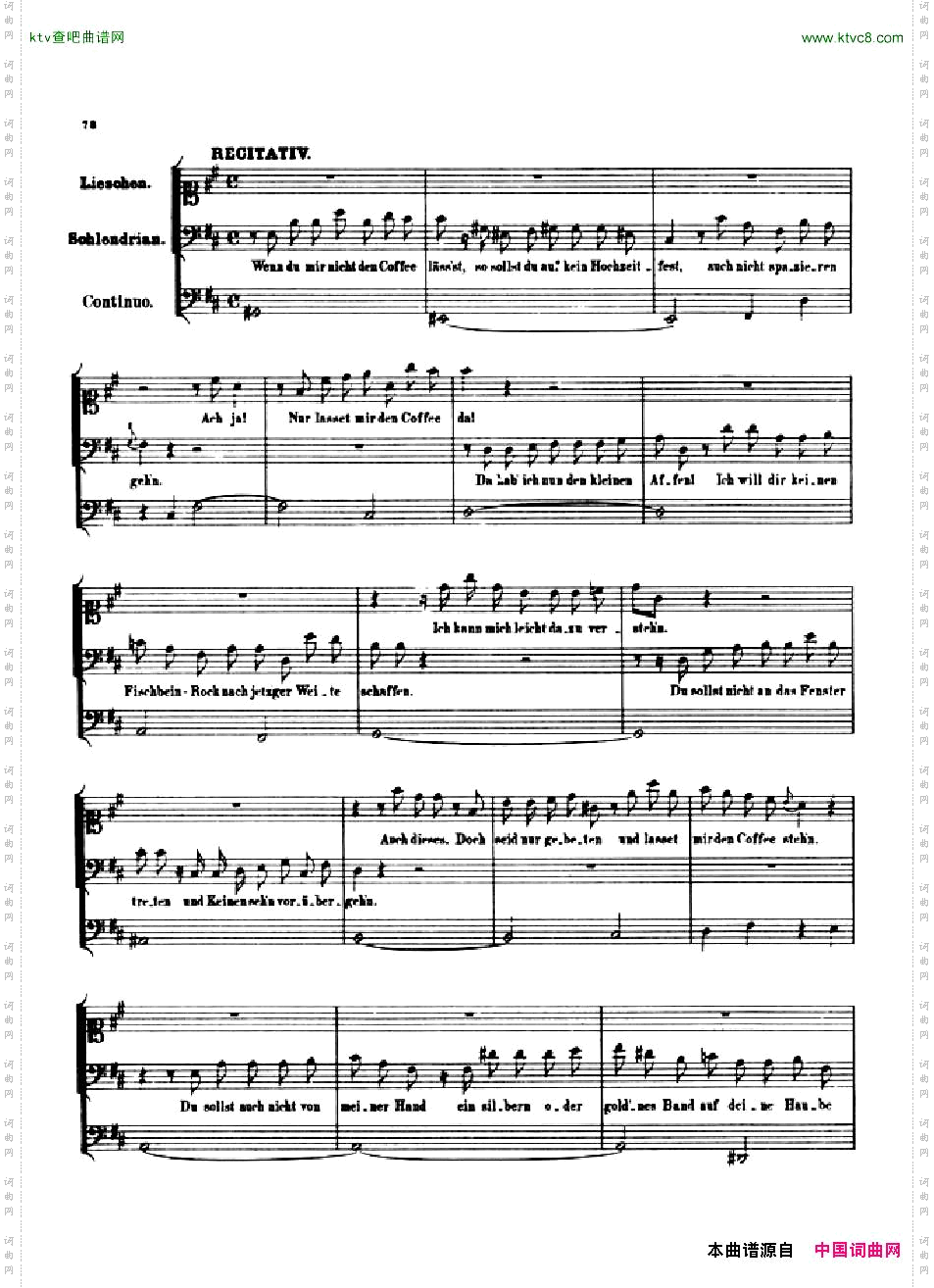 Bach,JS-BWV211-CantataNo.211Schweigtstille,plaudertnicht