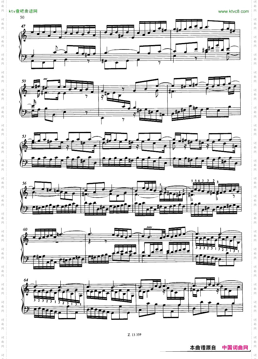 Bach,JS-BWV543-548-6PreludesandFuguesarr.Liszt一