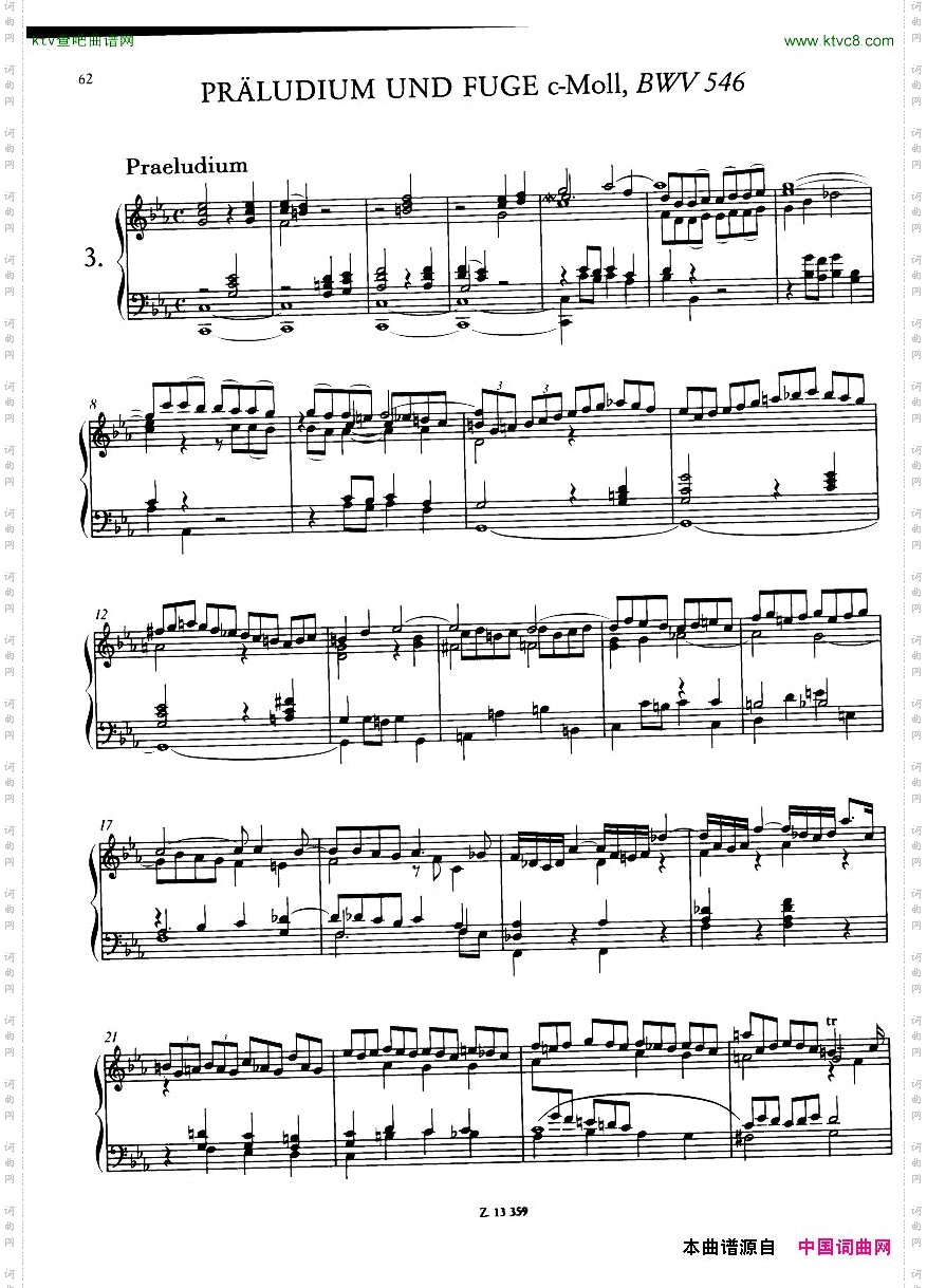 Bach,JS-BWV543-548-6PreludesandFuguesarr.Liszt一