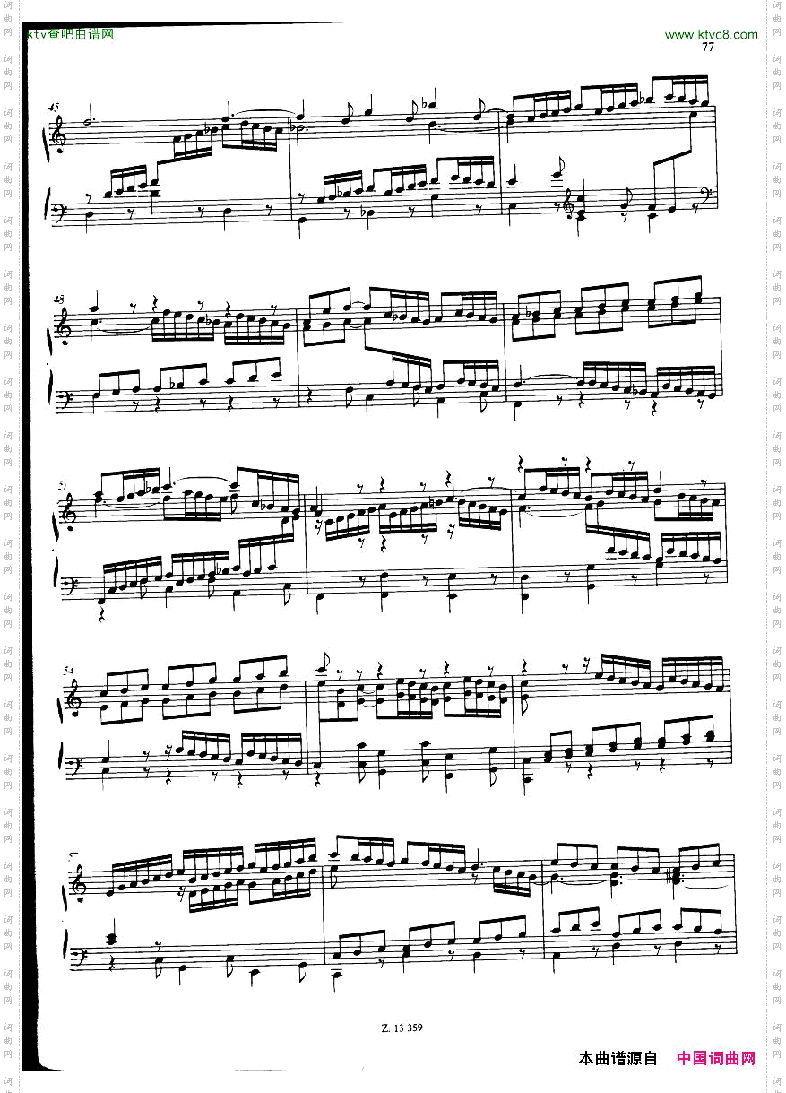 Bach,JS-BWV543-548-6PreludesandFuguesarr.Liszt一