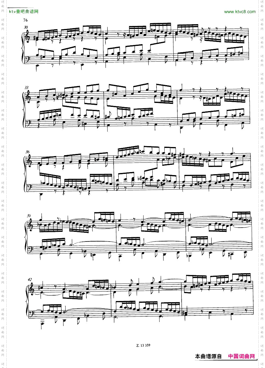 Bach,JS-BWV543-548-6PreludesandFuguesarr.Liszt一