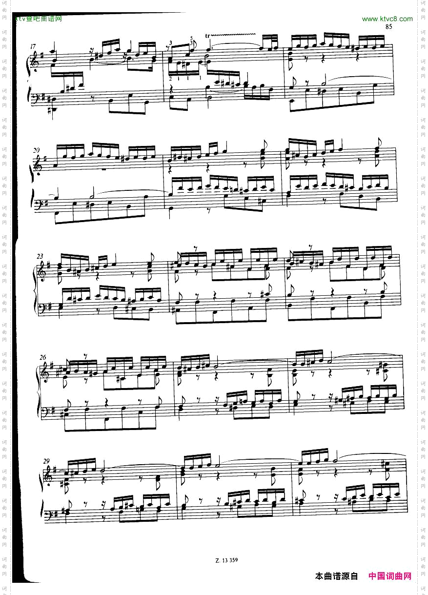 Bach,JS-BWV543-548-6PreludesandFuguesarr.Liszt二