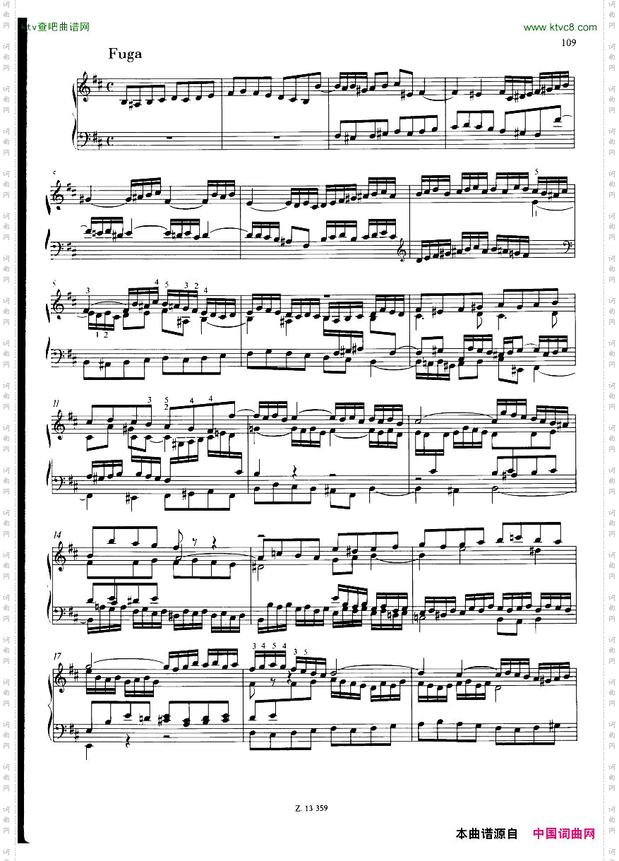 Bach,JS-BWV543-548-6PreludesandFuguesarr.Liszt二