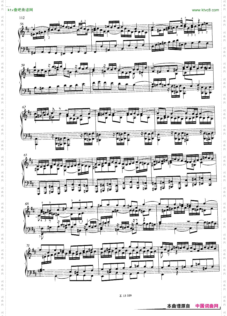 Bach,JS-BWV543-548-6PreludesandFuguesarr.Liszt二