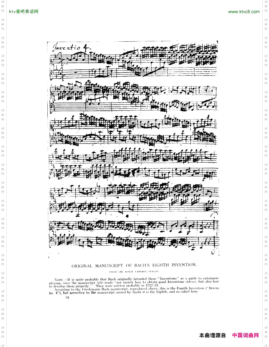 Bach,JS-BWV779-2-PartInventionNo.08origmsinBach’shand